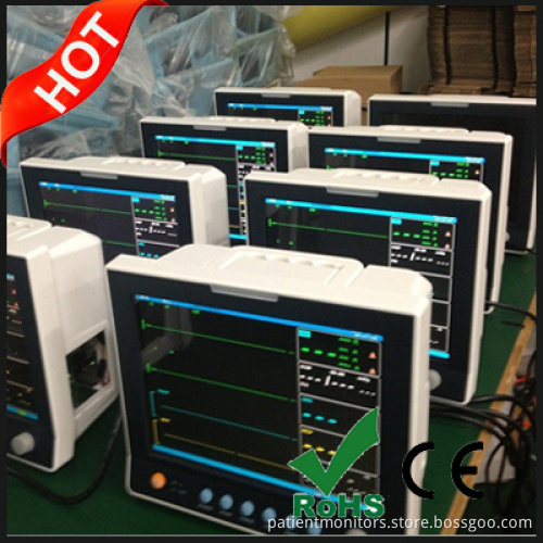 8 Inch Multi Parameter Patient Monitor for Animals Horses, Dogs, Cats